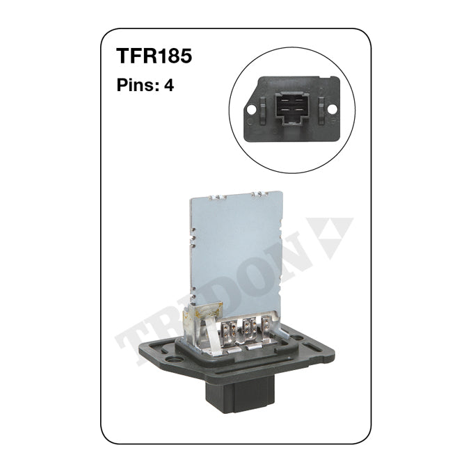 Tridon Heater Fan Resistor TFR185