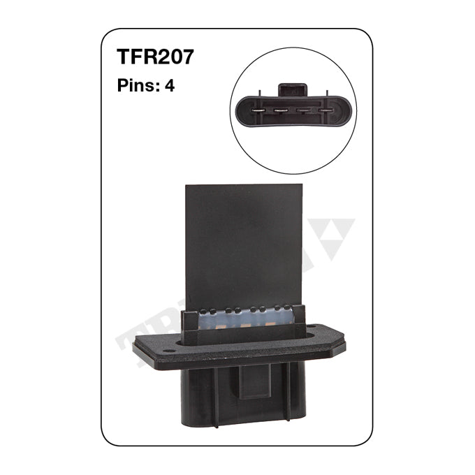 Tridon Heater Fan Resistor TFR207