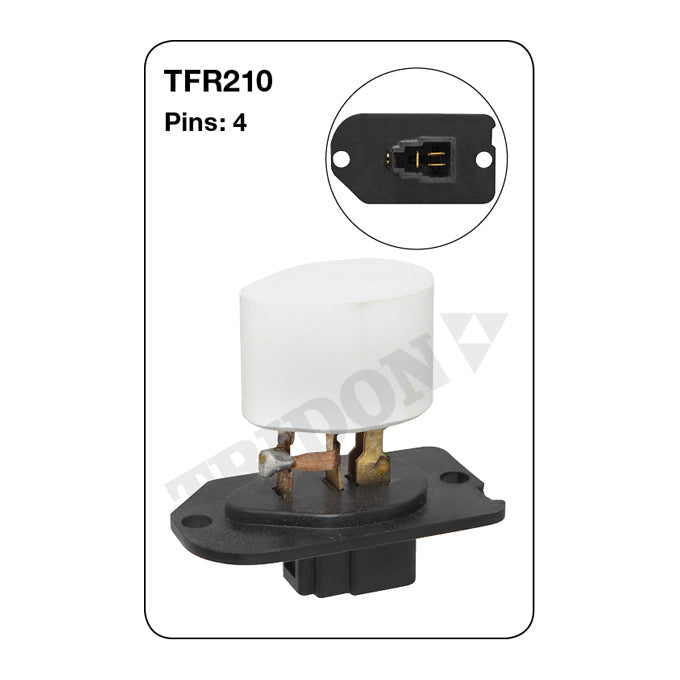 Tridon Heater Fan Resistor TFR210