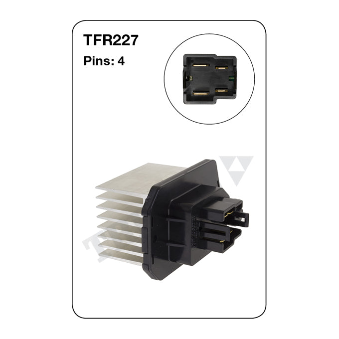 Tridon Heater Fan Resistor TFR227