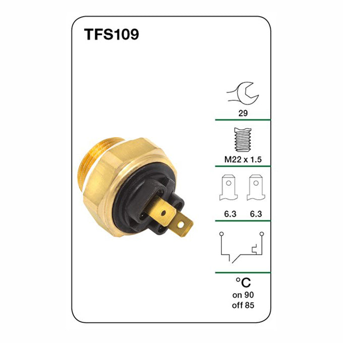 Tridon Thermo Fan Switch TFS109