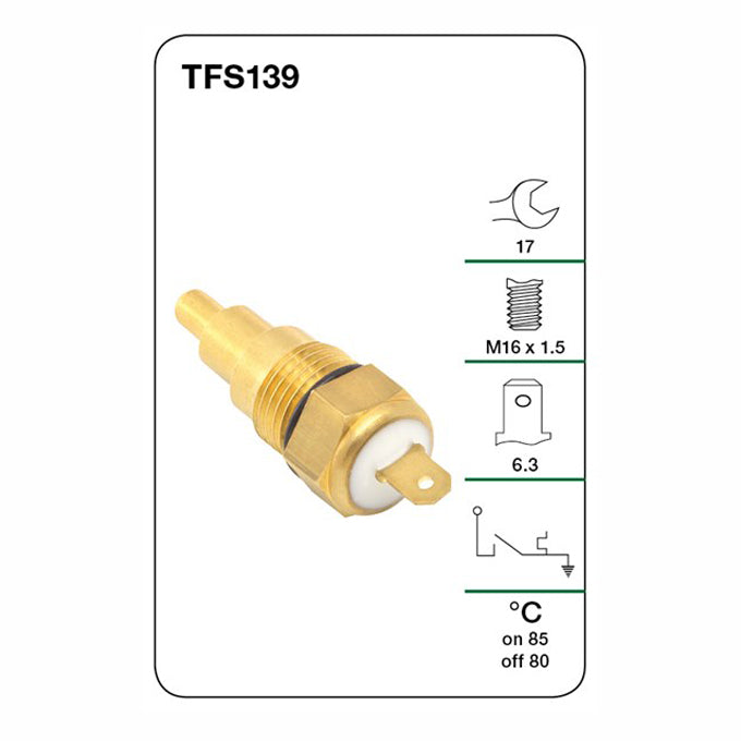 Tridon Thermo Fan Switch TFS139