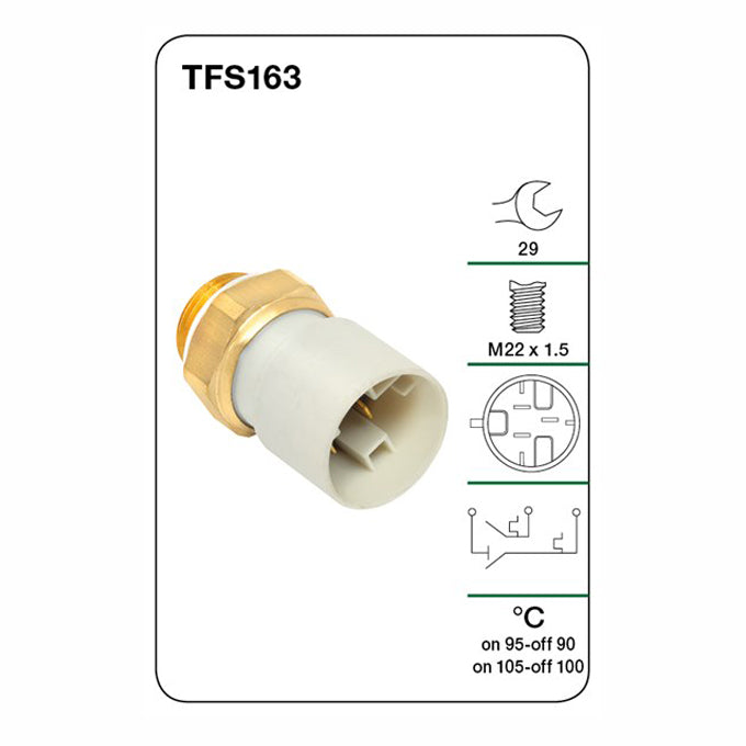 Tridon Thermo Fan Switch TFS163