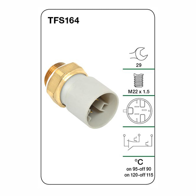 Tridon Thermo Fan Switch TFS164