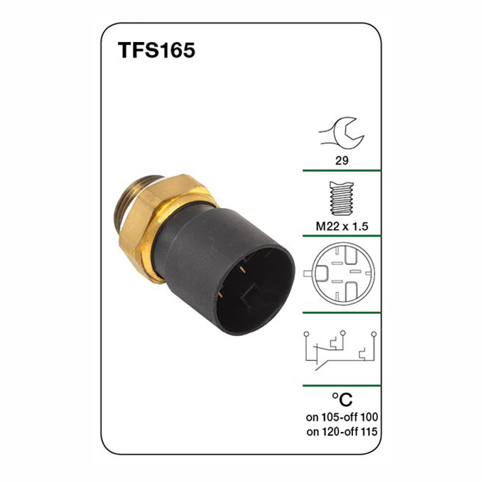 Tridon Thermo Fan Switch TFS165