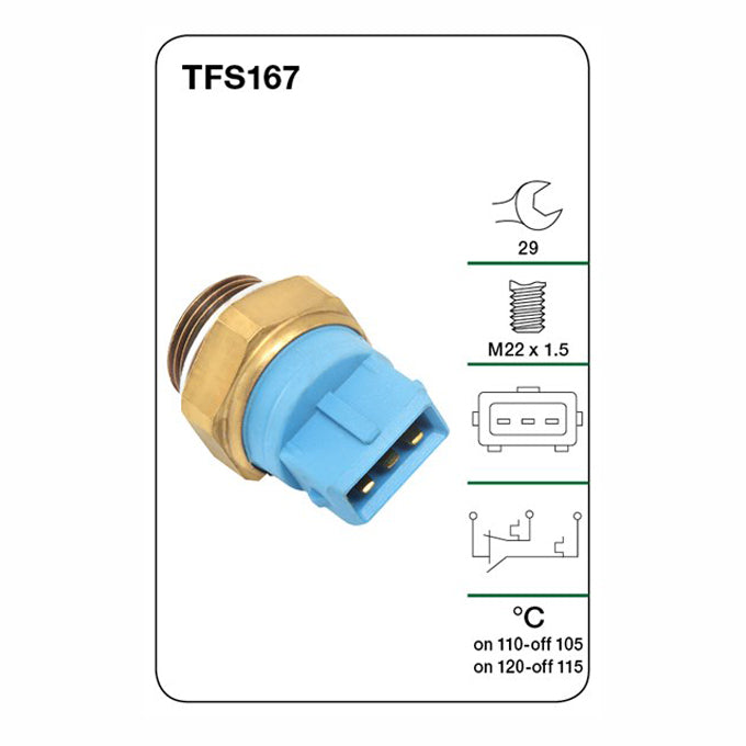 Tridon Thermo Fan Switch TFS167