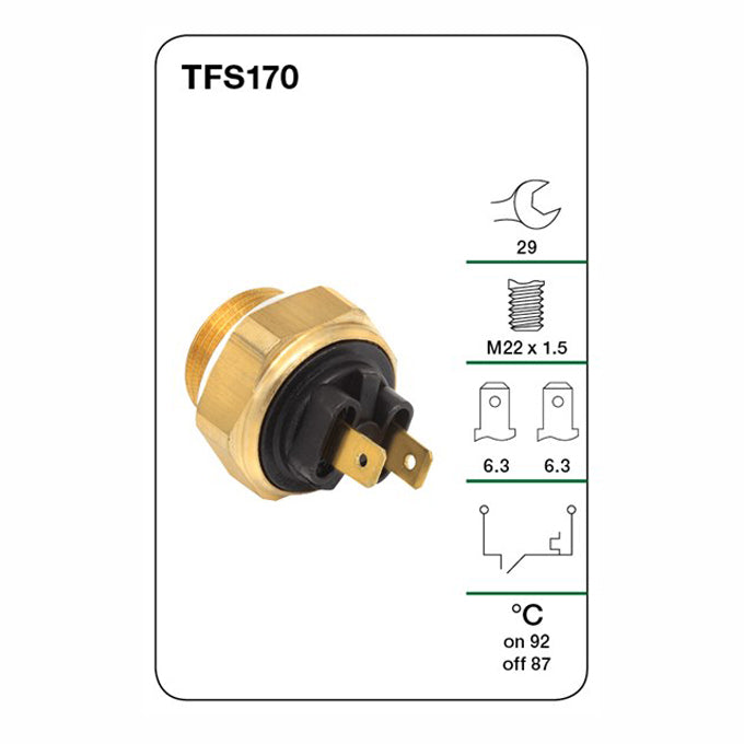Tridon Thermo Fan Switch TFS170