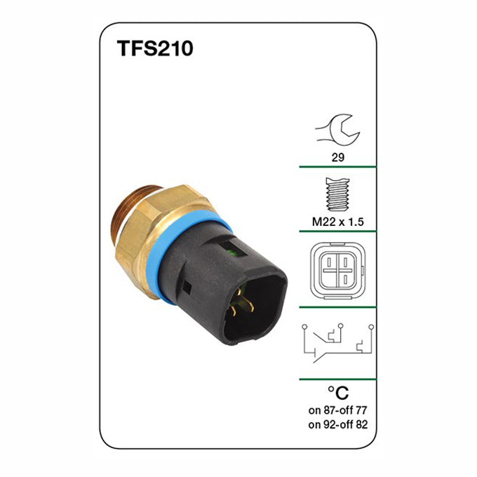 Tridon Thermo Fan Switch TFS210
