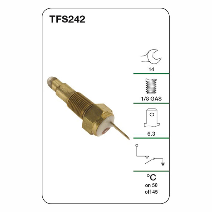 Tridon Thermo Fan Switch TFS242