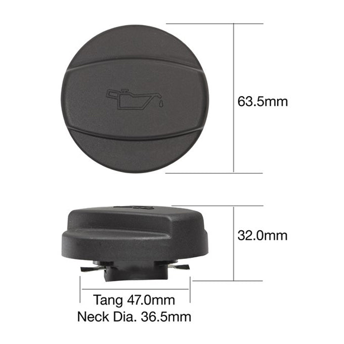 Tridon Oil Cap TOC546
