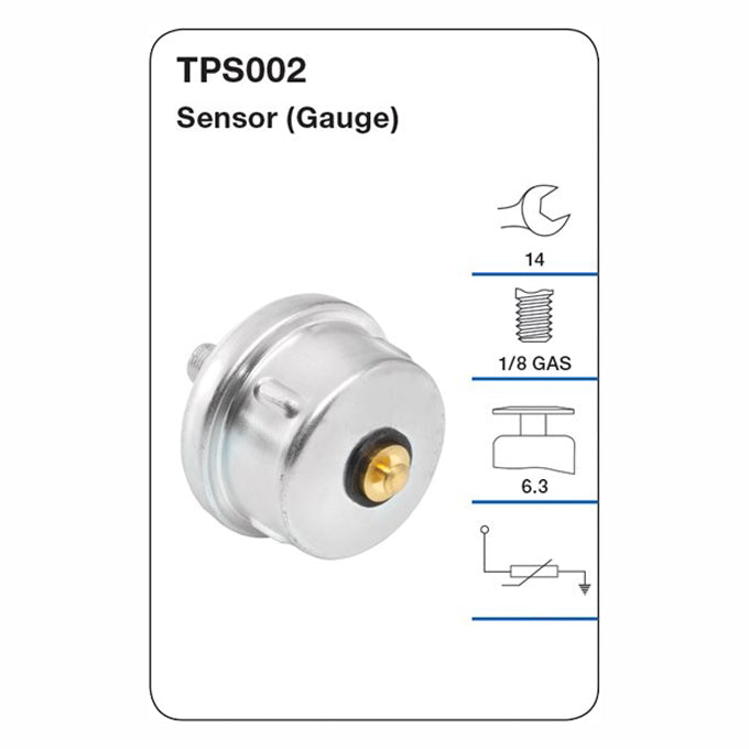 Oil Pressure Sensor (Gauge) TPS002
