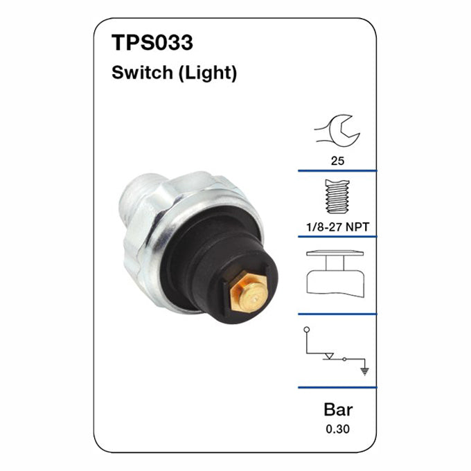 Oil Pressure Switch (Light) TPS033