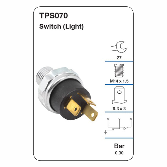 Oil Pressure Switch (Light) TPS070