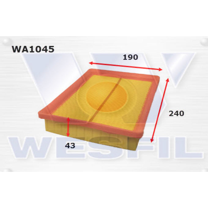 Wesfil Air filter WA1045