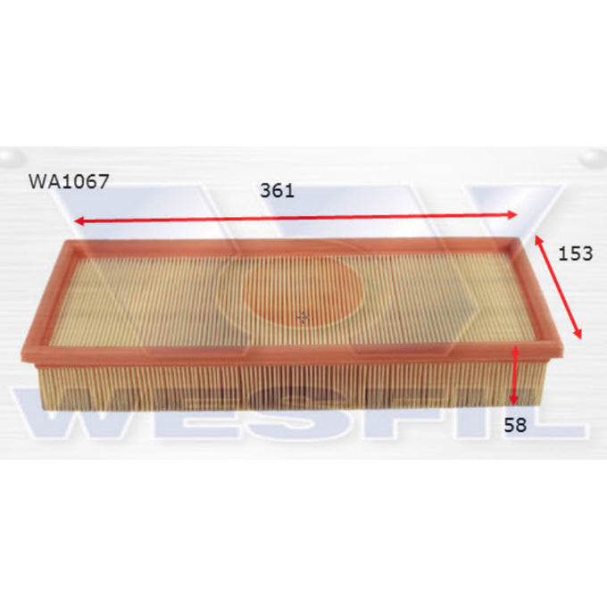 Wesfil Air filter WA1067