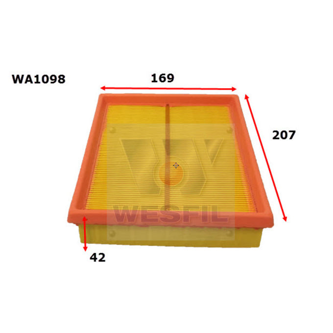 Wesfil Air filter WA1098