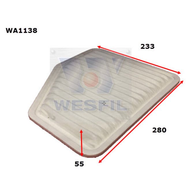 Wesfil Air filter WA1138
