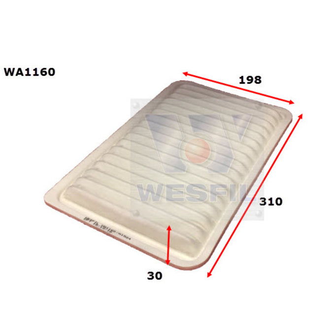 Wesfil Air filter WA1160