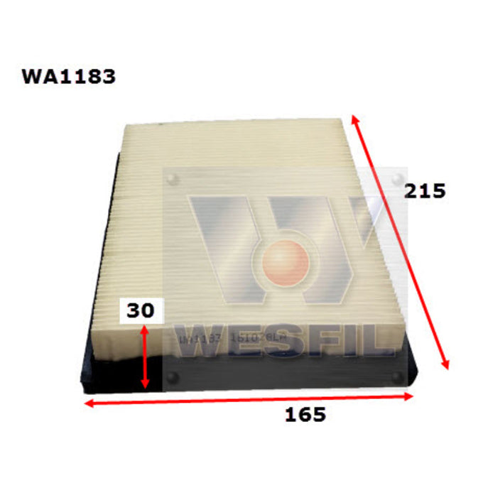 Wesfil Air filter WA1183