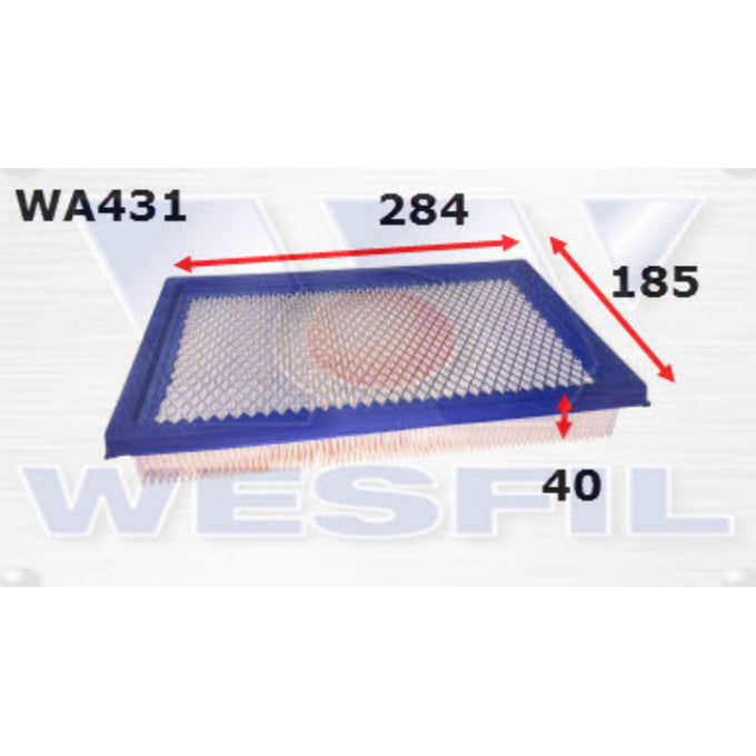 Wesfil Air filter WA431