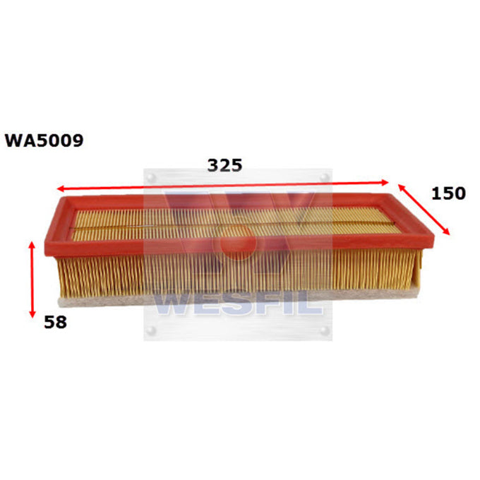 Wesfil Air filter WA5009