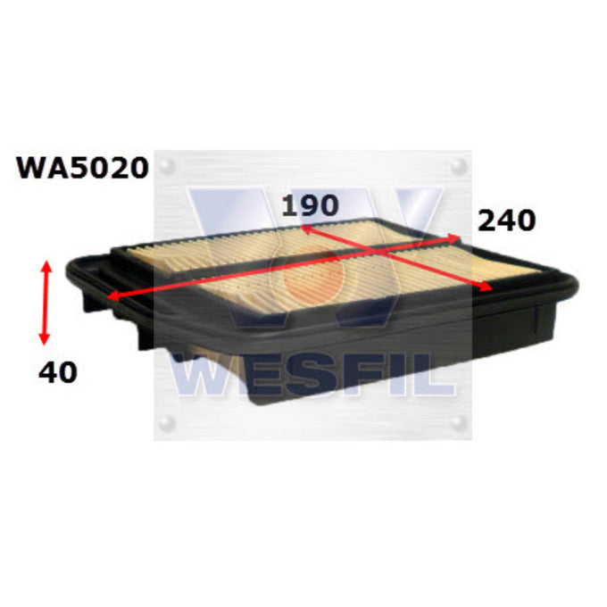 Wesfil Air filter WA5020
