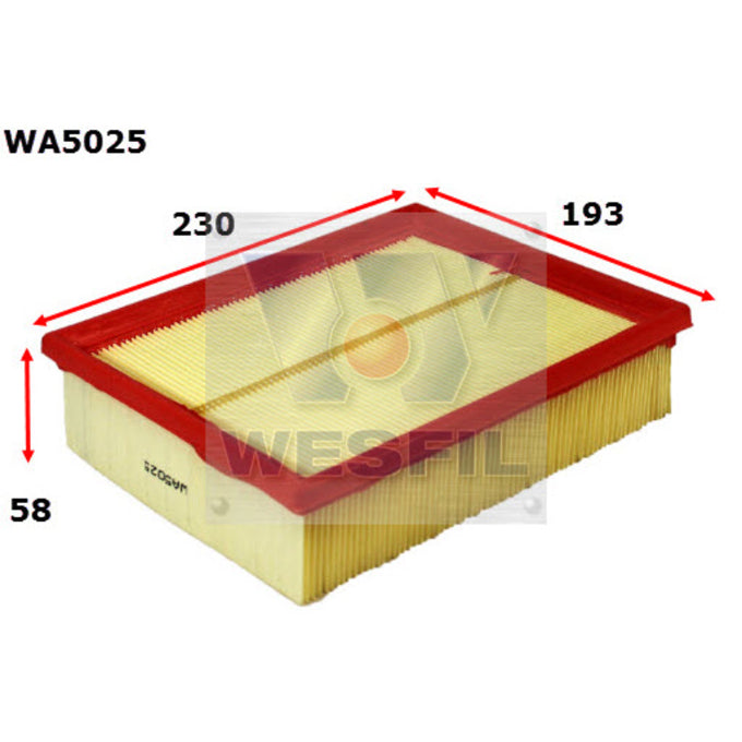Wesfil Air filter WA5025