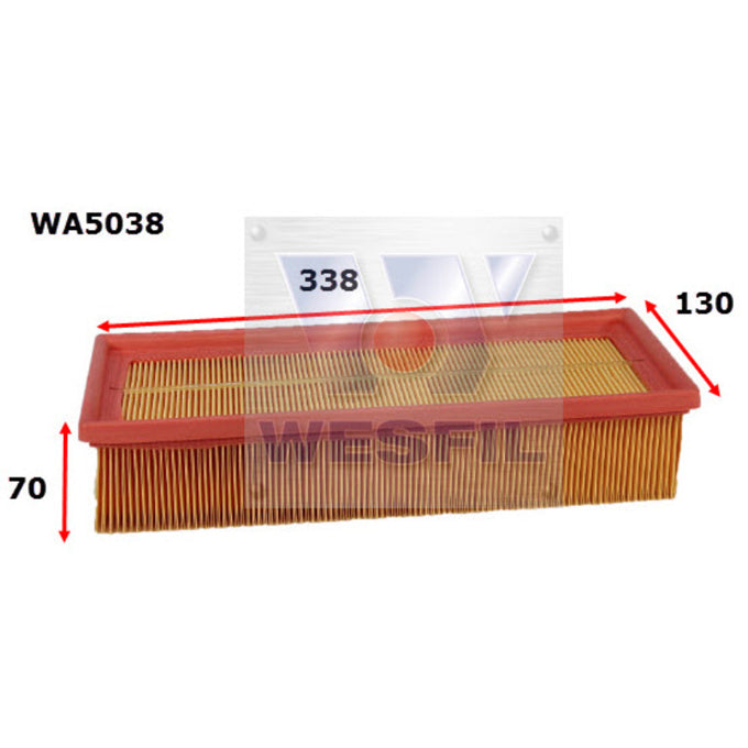 Wesfil Air filter WA5038