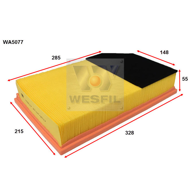 Wesfil Air filter WA5077