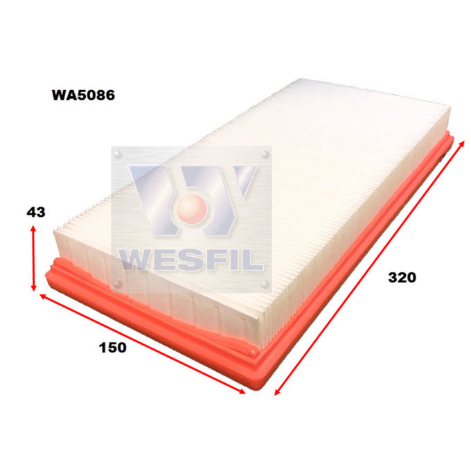 Wesfil Air filter WA5086