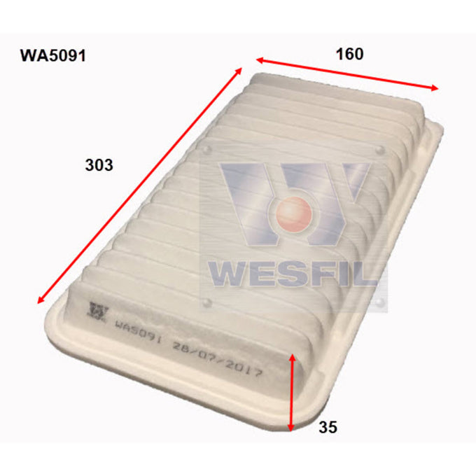 Wesfil Air filter WA5091