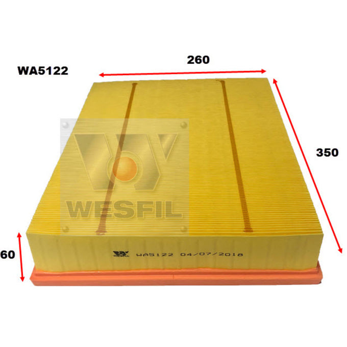 Wesfil Air filter WA5122
