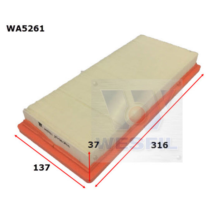 Wesfil Air filter WA5261