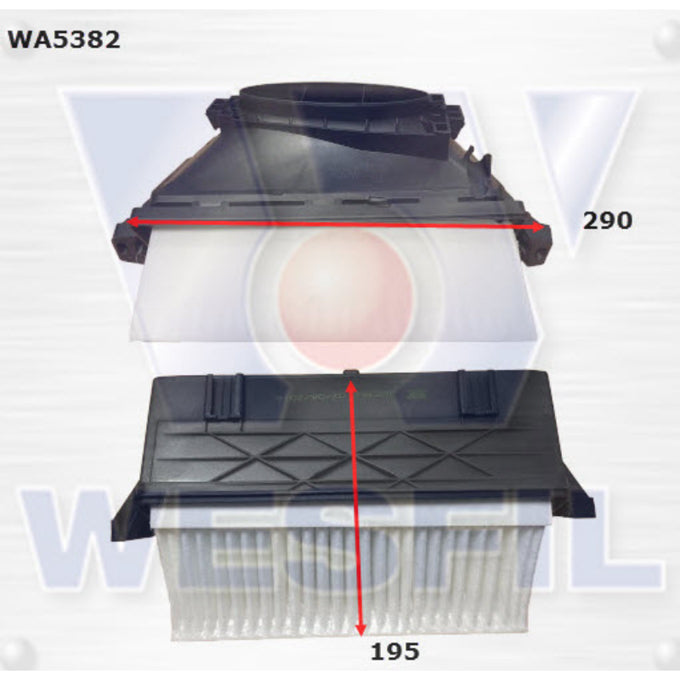 Wesfil Air filter WA5382