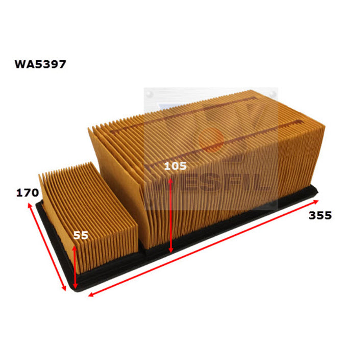 Wesfil Air filter WA5397