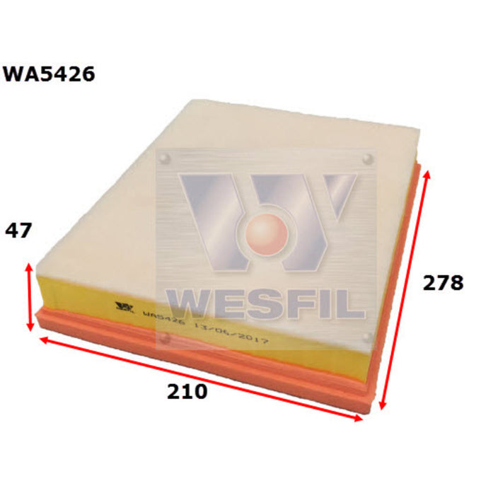 Wesfil Air filter WA5426