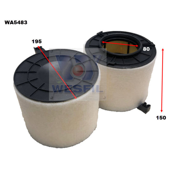 Wesfil Air filter WA5483