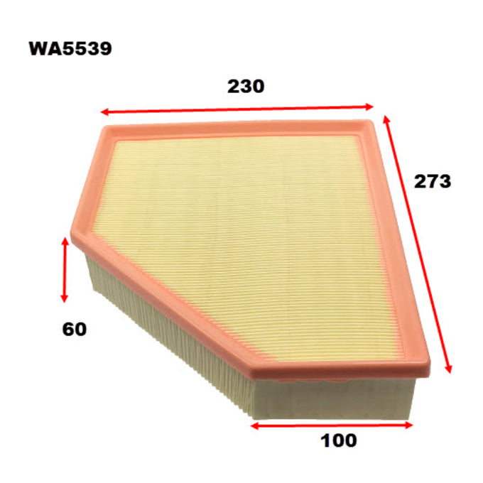 Wesfil Air filter WA5539