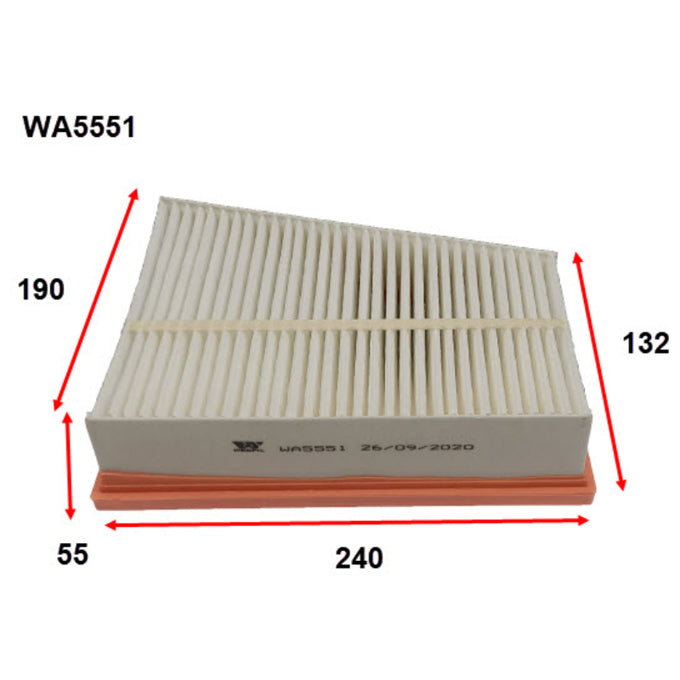 Wesfil Air filter WA5551