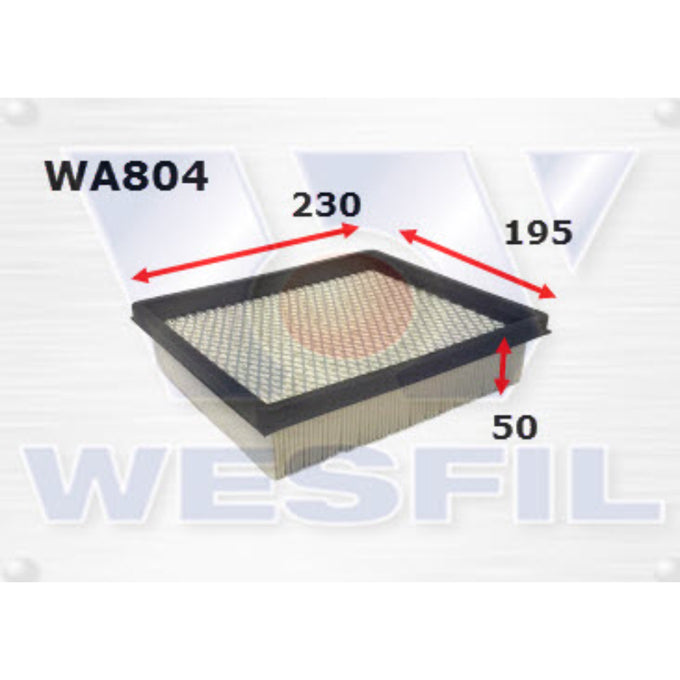 Wesfil Air filter WA804
