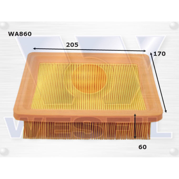 Wesfil Air filter WA860