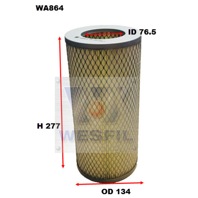 Wesfil Air filter WA864