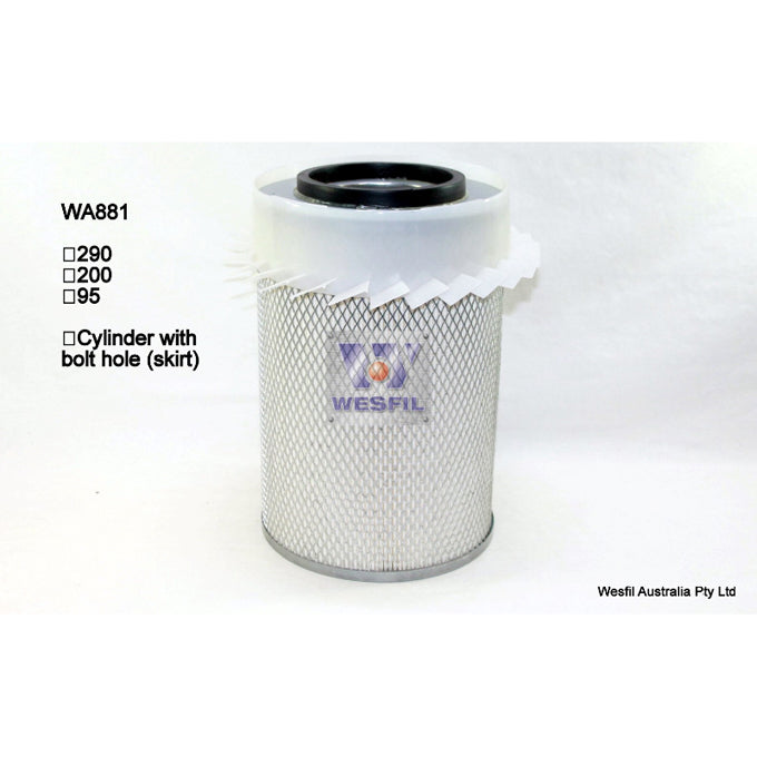 Wesfil Air filter WA881