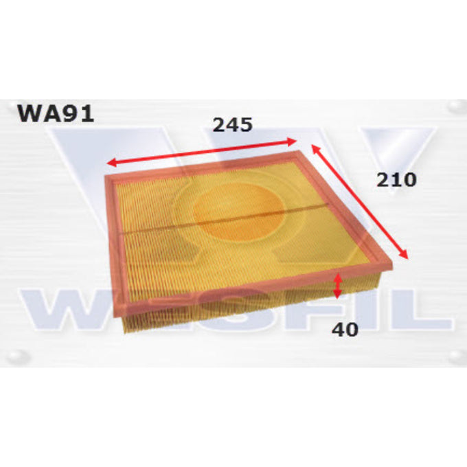Wesfil Air filter WA918