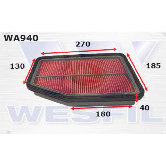 Wesfil Air filter WA940