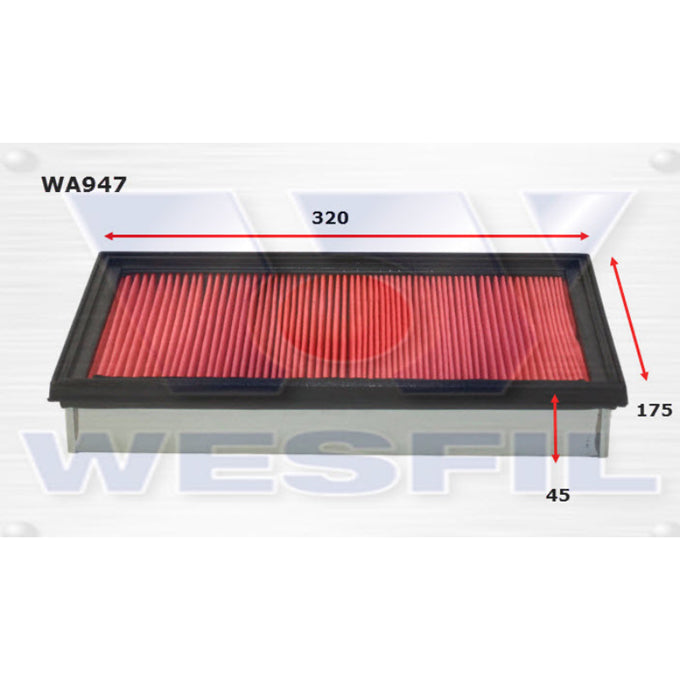 Wesfil Air filter WA947
