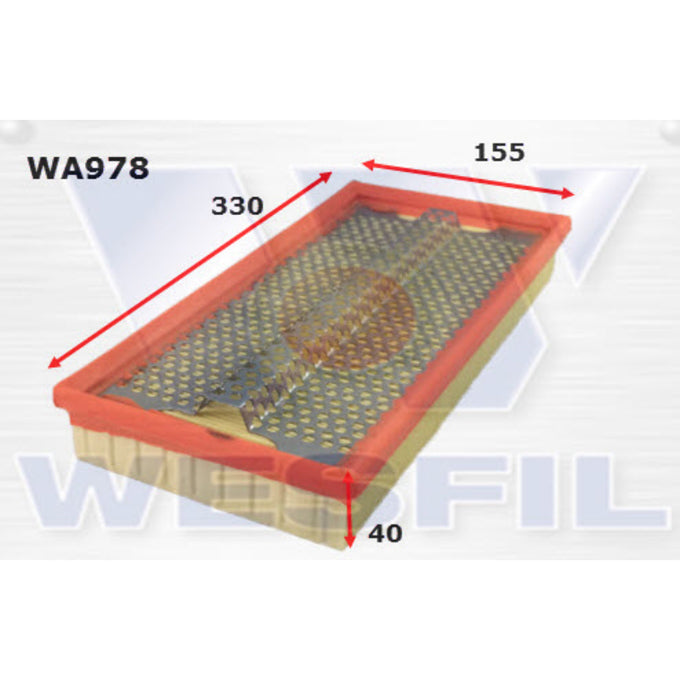 Wesfil Air filter WA978