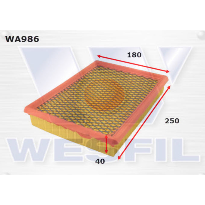Wesfil Air filter WA986
