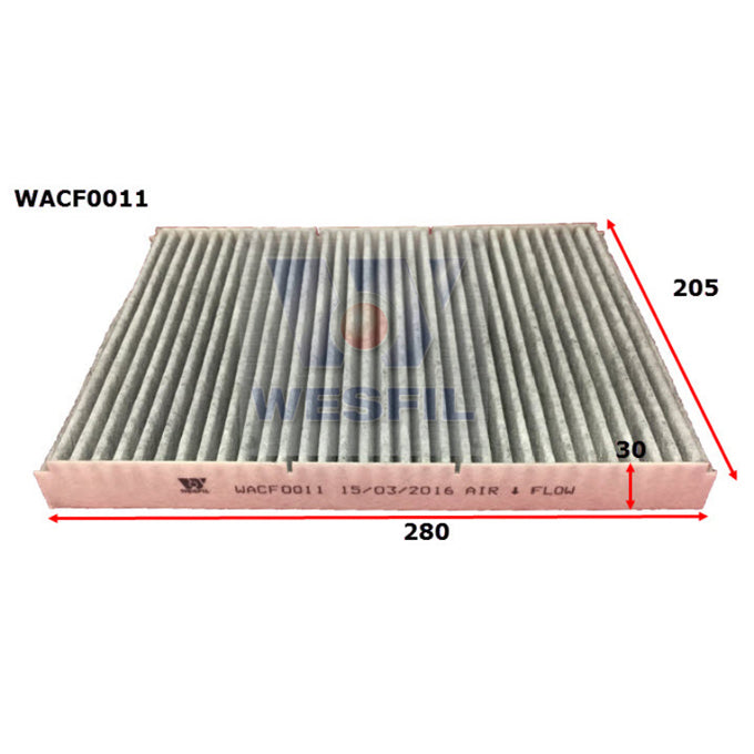 Wesfil Cabin Air Filter WACF0011