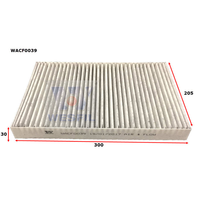 Wesfil Cabin Air Filter WACF0039